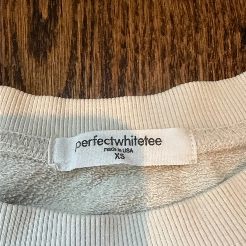 perfectwhitetee  Crewneck Sweatshirt in Cream - Picture 2 of 6